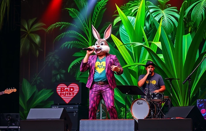 Latin music artist performing live